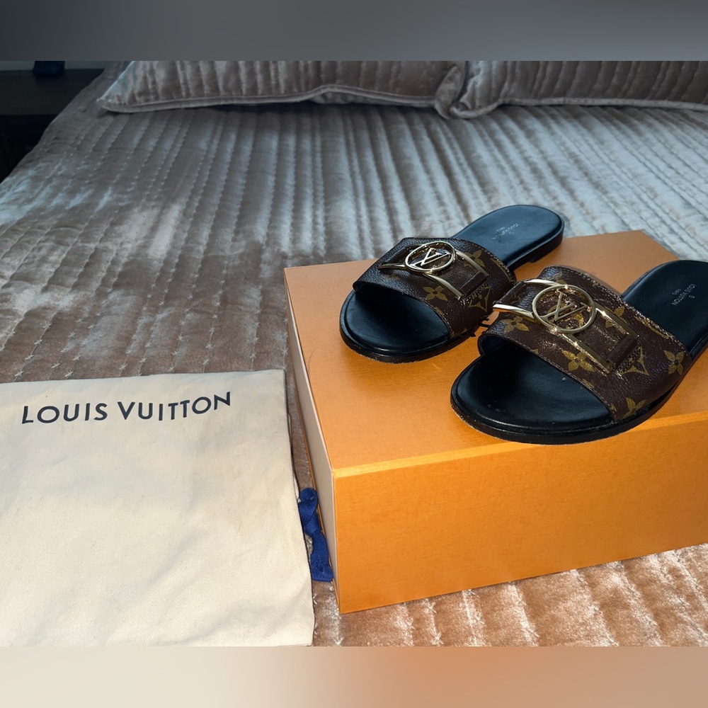 Louis Vuitton Lock it Mules